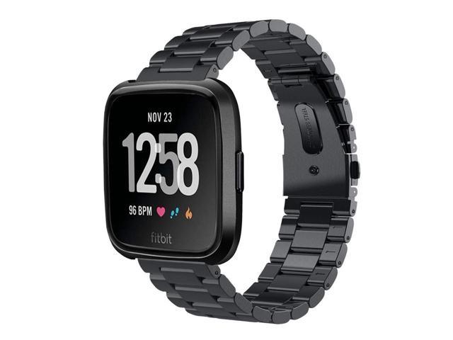 Fitbit versa hot sale black bands