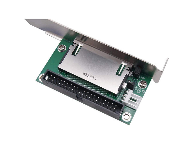 thumbnail image 2 of 40-Pin Bootable CF To IDE Adapter With PCI Bracket – Compact Flash Connector 2 of 5