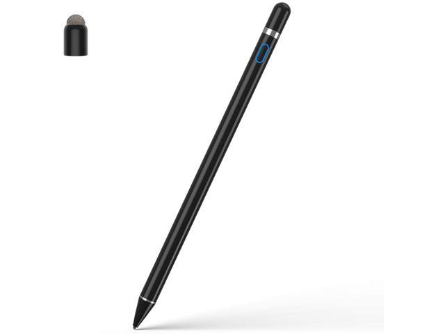 Active Stylus Pen Compatible for iOS&Android Touch Screens, Pencil for iPad with Dual Touch Function,Rechargeable Stylus for iPad/iPad Pro/Air/Mini/iPhone/Cellphone/Samsung/Tablet Drawing & Writing