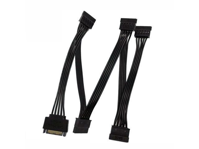 Bonaever Sata Power Splitter Cable Pin Sata To Sata Power