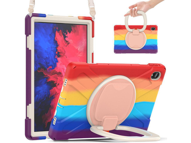 Robuste Lenovo Tab P11 Hülle Mit Ständer & Schultergurt – Stoßfest Für P11/P11 Plus/5G