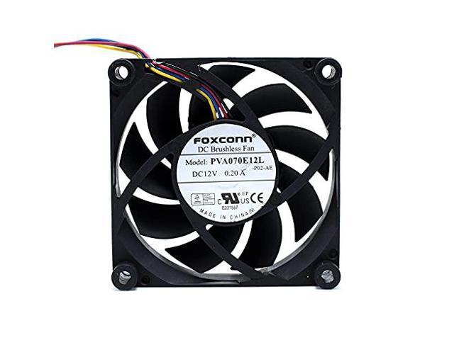 PVA070E12L 12V Fan 12V 0.20A 7015 4-Wire Radiator Fan - Newegg.com