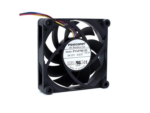 Pva070e12l 12v Fan 12v 0.20a 7015 4-wire Radiator Fan - Newegg.com