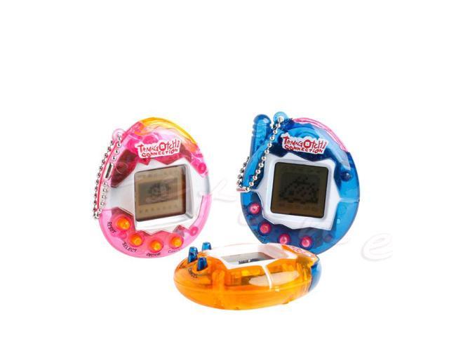 1Pc 90S Nostalgic 49Pets Virtual Cyber Pet Game Child Toy Key Tamagotchi Buckles