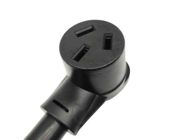 Parkworld NEMA 14-50P To Dual C19 Splitter Power Cord – 6FT, 20A 250V For IT & Server Racks