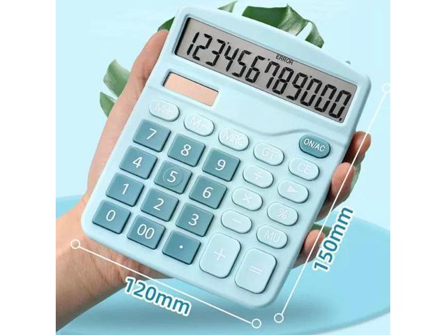 Pendancy Financial Accounting Extra Large LCD Display Large Button 12 Digits Solar Electronic Desktop Calculator OS-2135 Pro