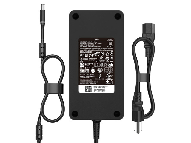 Original 240W Gaming Laptop Charger for Alienware 15 17 M15 M16 M17 ...