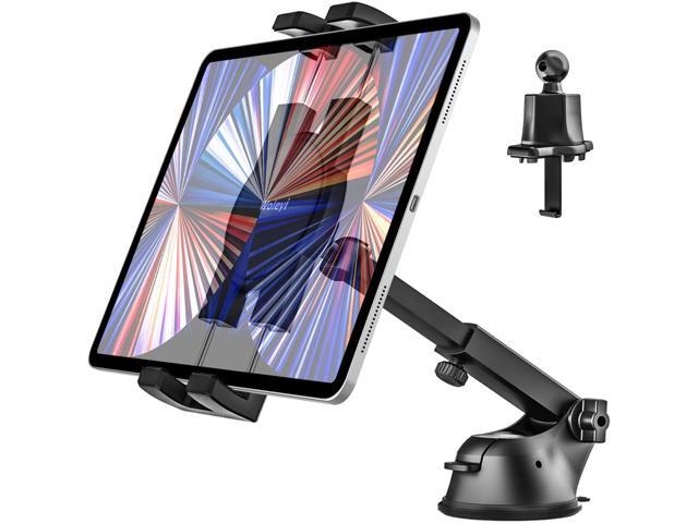 Tablet Holder For Truck Tablet Mount - Heavy Duty,iPad Mount Dashboard Windshield 16.9" Long Adjustment Arm,Super Suction Cup Compatible With 4.7~12.9" IPad/Nexus/LG G Pads/Fire HD