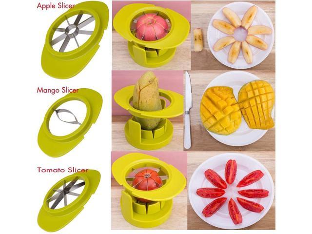 Apple Corer and Divider Stainless Steel Mango Splitters Fruits