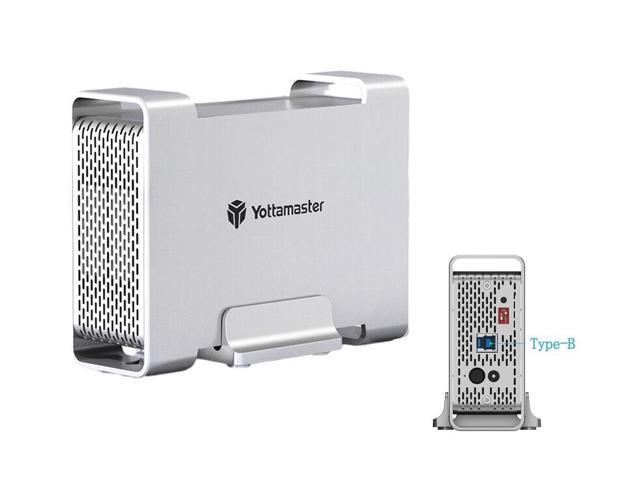 Dual Bay 2.5" RAID Enclosure, Yottamaster Aluminum 2 Bay USB3.0 RAID ...