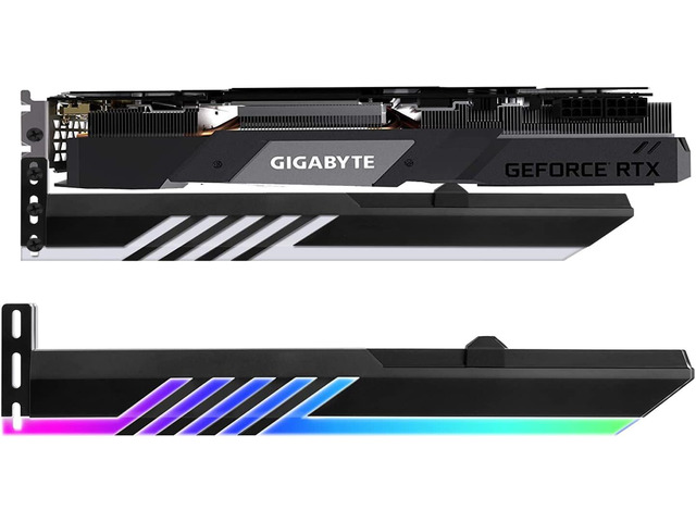 Support Video Hardware Adiven updated 5V 3-pin Addressable RGB Graphics Card GPU Brace Support ...