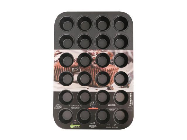 Baker's Secret 12cup Muffin Pan Cupcake Nonstick Pan - Carbon Steel Pan  Muffins Cupcakes 2 Layers Non Stick Coating Easy Release Dishwasher Safe  DIY Bakeware Baking Supplies - Advanced Collection 