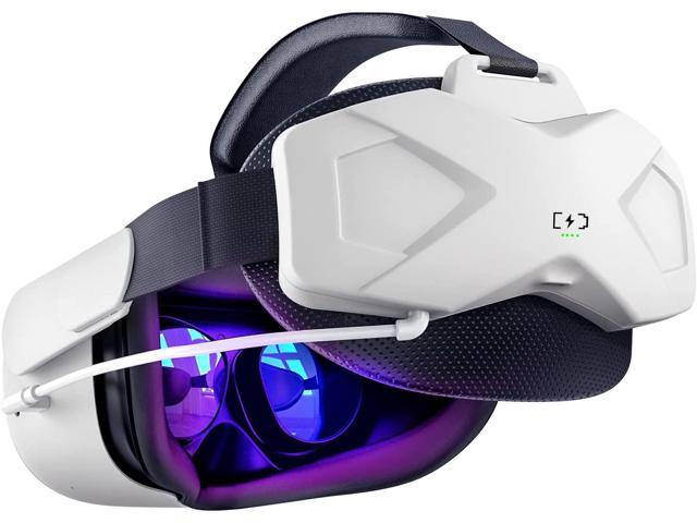 Oculus Quest 2 Head Strap, Elite Strap with Battery for Meta