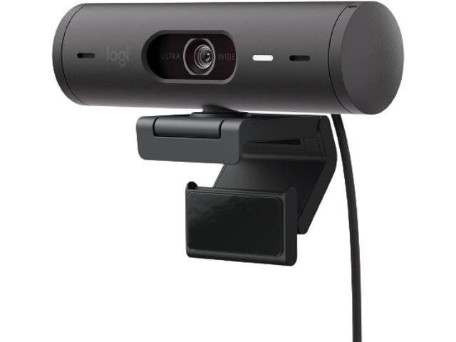 Vier T belofte Logitech Brio 501 Full HD Webcam with Auto Light Correction,Show Mode, Dual  Noise Reduction Mics, Privacy Cover, Works with Microsoft Teams, Google  Meet, Zoom, USB-C Cable - Black - Newegg.com