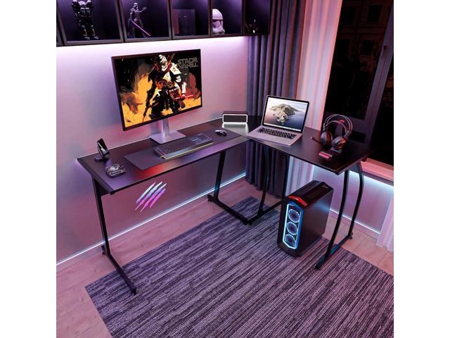 Zenstyle Modern Simple Style Laptop Personal Computer Desk Workstation Studio Home Office Rectangular - 47 inch Length, Black