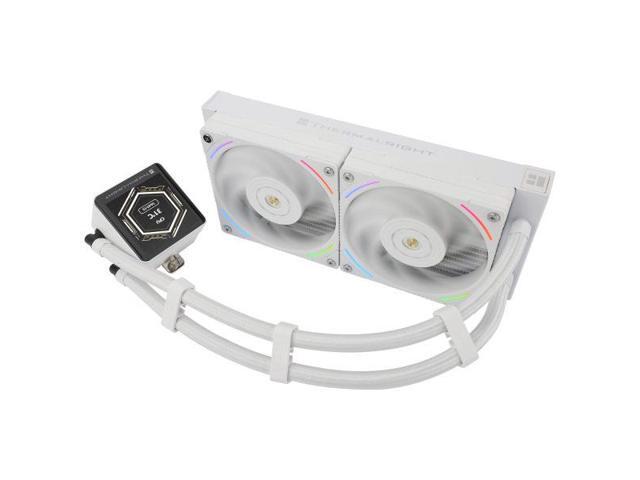 ASUS ROG RYUJIN II 240 All-in-One CPU-waterkoeler (3,5 inch LCD, geïntegreerde pompventilator voor het koelen van VRM en M.2, 2 x Noctua iPPC 2000 PWM koelventilator