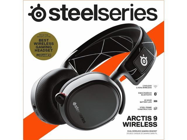 SteelSeries Arctis 9 Dual Wireless Gaming Headset Lossless 2.4 GHz