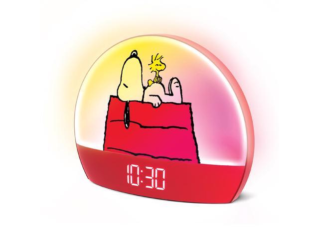 Peanuts Snoopy Sunrise Alarm Clock - Newegg.com