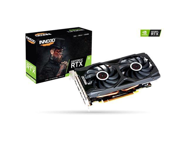 INNO3D GEFORCE RTX 2060 SUPER TWIN X2 OC graphics card (2176MHz/GDDR6/dual fan/8GB/256-Bit/550W)N206S2-08D6X-1710VA15L