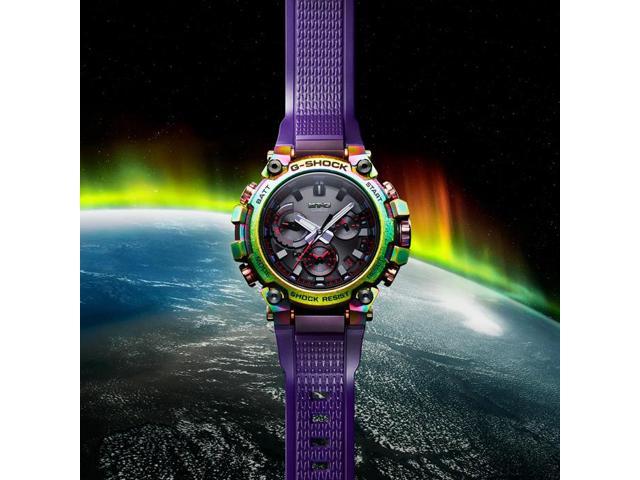 CASIO G-SHOCK MTG-B3000PRB-1A Northern Lights Rainbow Coated Bezel