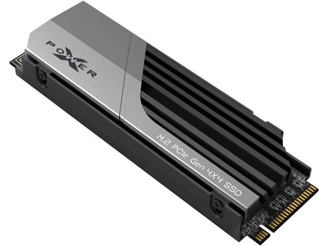 Silicon Power 4TB XS70 - Works with Playstation 5, Nvme PCIe Gen4 M.2 2280 Internal Gaming SSD R/W Up to 7,200/6,800 MB/s