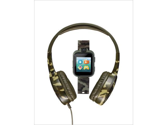 PlayZoom 2 Kids Smartwatch & Headphones - Video Camera Selfies STEM Learning Educational Fun Games, MP3 Music Player Audio Books Touch Screen Sports Digital Watch Gift for Kids Toddlers Boys Girls
