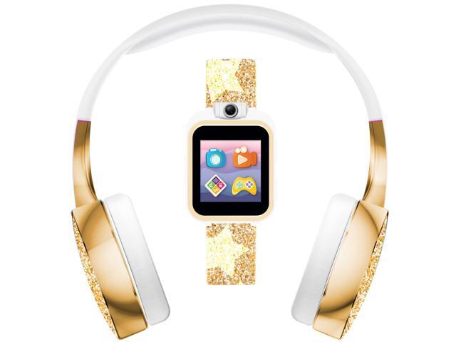 PlayZoom 2 Kids Smartwatch & Headphones - Video Camera Selfies STEM Learning Educational Fun Games, MP3 Music Player Audio Books Touch Screen Sports Digital Watch Gift for Kids Toddlers Boys Girls