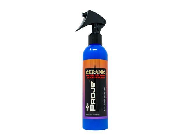 Proje' Premium Car Care - 8oz Ceramic Waterless Wash Quick Detailer. 
Instant shine with just a Spray and Wipe.