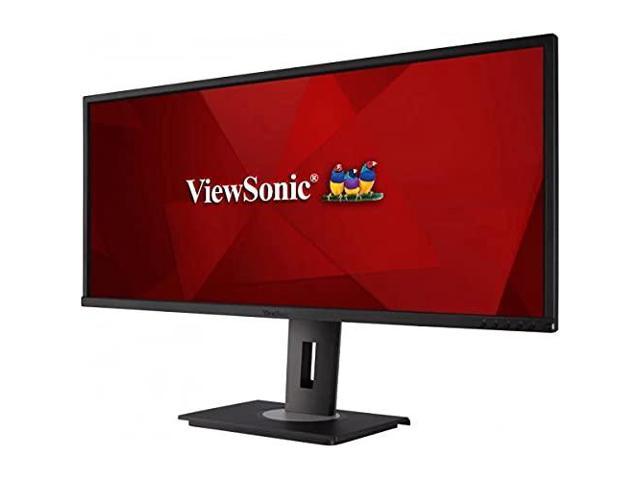 ViewSonic VG3456C 34 Inch 21:9 UltraWide QHD 1440p Curved Monitor with ...