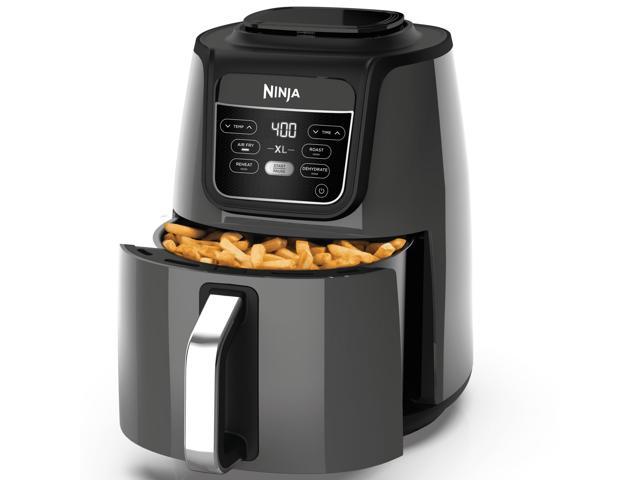 Ninja Air Fryer XL 5.5 Quart, Black, Silver, AF150WM - Newegg.com