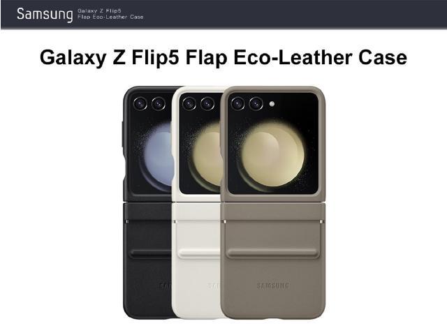 Galaxy Z Flip5 Flap Eco-Leather Case