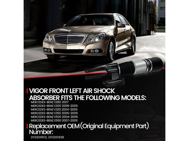 VIGOR Front Left Air Strut Absorber, Compatible with Mercedes-Benz E280  E300 E320 E350 E500 E550 Car Air Suspension Shock, OEM Replace Part Number 