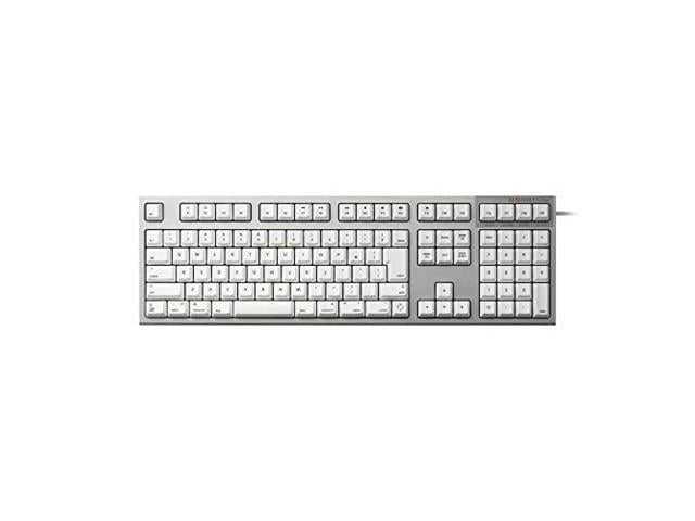 Topre R2-JPVM-WH REALFORCE R2 for MAC Japanese full keyboard (114 array  standard): Silver / White Sublimation printing Variable load