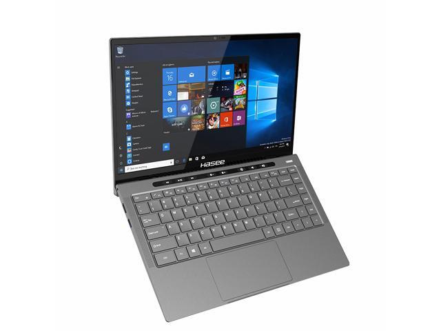 Hasee Elegance X4-2020S1 (14'', i7, Aluminum), Display Sinking Laptop Computer, Intel i7-6660U 3.4GHz, 8G DDR4 RAM, 512G M.2 SSD, 14'' FHD 72% NTSC IPS Display, Backlit Keyboard, Win 10, Dusty Blue