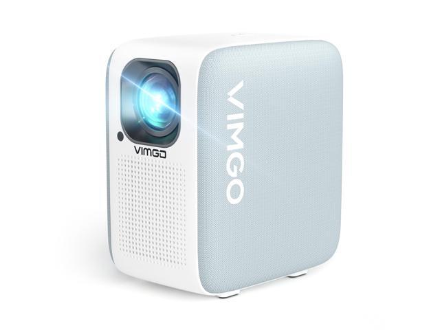 Projector with WiFi and Bluetooth, Native 1080P Portable Projector 4K Supported 120" Display for Home Outdoor, LED Smart Movie Projector Compatible with iOS/Android/PS5/TV Stick/Xbox