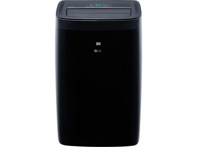 LG Electronics LP1021BHSM 10000-BTU DOE (115-Volt) Black Vented Wi-Fi  enabled Portable Air Conditioner with Heater with Remote Cools 450-sq ft in  the Portable Air Conditioners department at