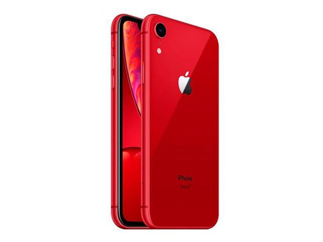 Refurbished: Apple iPhone XR 64GB Fully Unlocked Red Very Good