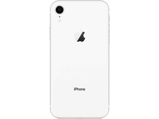 Refurbished: Apple iPhone XR 128GB Fully Unlocked White - Grade B