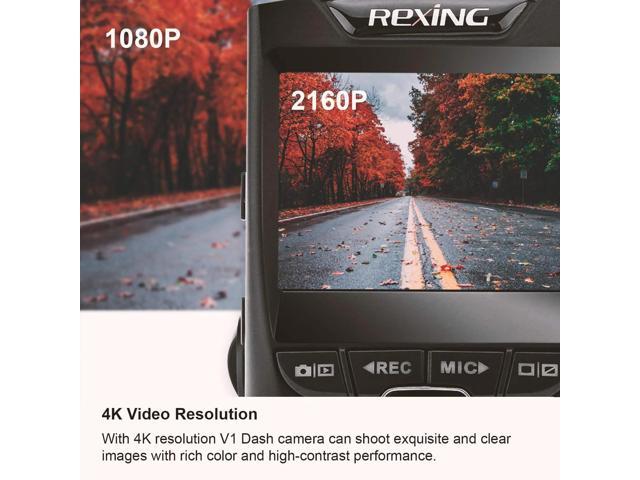 Rexing V1-4K Ultra HD Car Dash Cam 