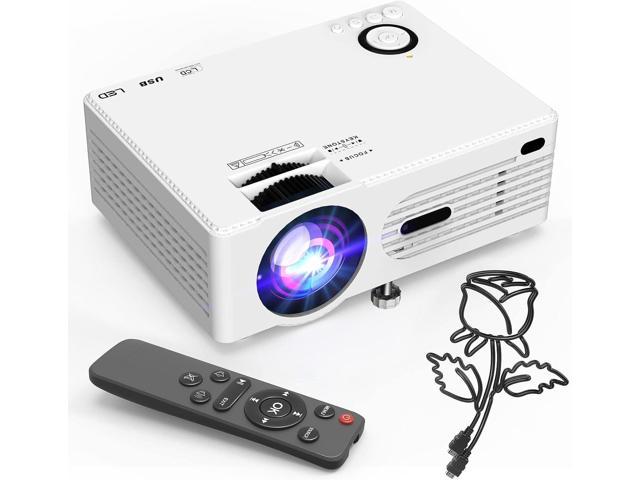Consulaat Tranen Wijzer 6500Lumens Portable Projector for Home Theater Entertainment, Full HD 1080P  Supported Mini Projector HDMI AV USB TV Stick Supported - Newegg.com