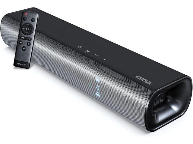 Solskoldning Eve Optage Soundbar, Sound Bar for Small TV, Bluetooth 5.0, Mini Sound bar for PC/Home  Theater, 2.0 Channel, 3 Equalizer Mode Audio, Optical/Aux/RCA Connection,  Wired Gaming Speaker with 3D Surround Sound Speakers - Newegg.com