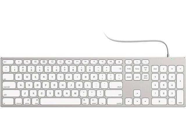 Wired Keyboard for Apple Mac OS,Sleek and Elegant All-Aluminum USB Keyboard with Keypad for iMac/Mac Mini or MacBook Laptop by Yivandi.net ( Keyboard Riser Included) Keyboards - Newegg.com