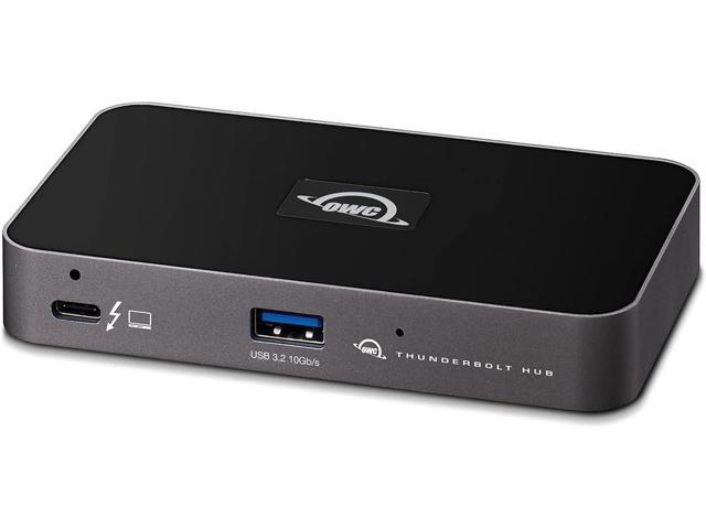 OWC Thunderbolt Hub, 5 Port, 60W Charging, (3) Thunderbolt 4 (USB