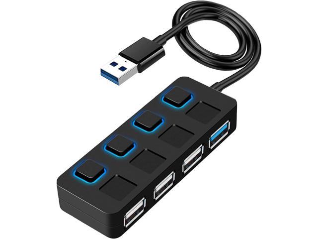  USB Hub 3.0 with 4 Ports, VIENON Aluminum USB C to USB 3.0 Hub  USB Splitter for MacBook, Mac Pro/Mini, iMac, Ps4, PS5, Surface Pro,Flash  Drive, Samsung and More USB-C Laoptop 
