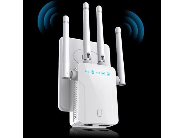 WiFi Extenders Signal Booster for Home, WiFi Extender, 2023 Newest WiFi Booster Signal Amplifier up to 8470Sq.ft, Internet Booster, Repeater with Ethernet Port & Access Point, 1-Tap 2.4GHz - Newegg.com