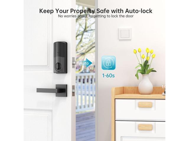 Front Door Lock Set, HEANTLE Keyless Entry Door Locks With Keypads ...