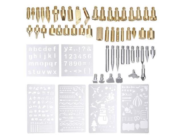 Wood Burning Pen Tool Soldering Stencil Iron Craft Set Pyrography