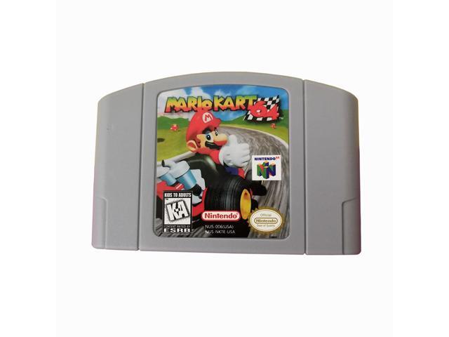 Mario Kart 64 Games Cartridge Card for N 64 Us Version