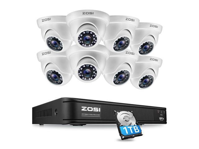 ZOSI 1080P 8CH Home CCTV DVR Security System Outdoor 2MP Camera Motion ...