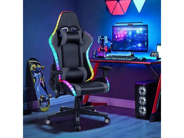 rgb led gaming chair